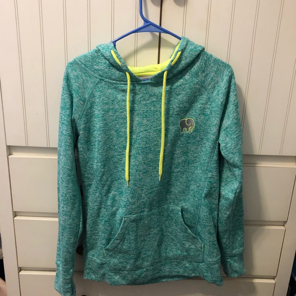 Blue and yellow Ivory Ella track jacket